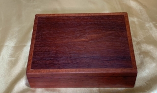 PMSB 2401-L2059 - Medium / Small Jarrah Keepsake / Jewellery Box - Hand Made in Australia SOLD