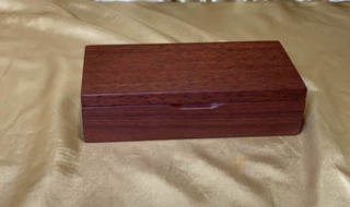 PSTB 242507-L3789 - Medium/Small Jarrah Treasure Box - Hand Made in Australia SOLD