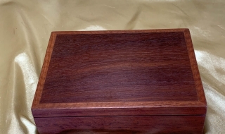 PMSB 242508-L3114 - Premium Small Wooden Jewellery, Treasure, Trinket Box - SOLD