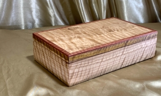 PMLKB 2408-L2838 - Premium Wooden Keepsake Box - Handcrafted from Australian Blackbutt SOLD