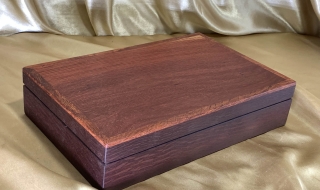 PLKB 242510-L2728 Premium Large Jarrah Jewellery or Keepsake Box - Hand crafted in Western Australia SOLD