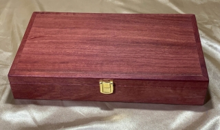 PSLJB -25005-L4425 - Premium Single Level Wooden Jewellery Box - Hand Made Australian Jarrah