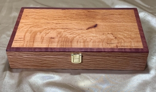 PSLJB 25006-L4435 Single level Handcrafted Australian Sheoak Jewellery Box SOLD