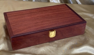 PSLJB 25007-L4535 - Premium Single Level Jarrah Jewellery Box - Hand Made in Australia SOLD