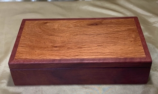 PMKJB 25020-L4508 - Premium Australian Jarrah and Sheoak Jewellery, Keepsake or Treasure Box SOLD