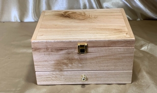PJBDT 25025-L5638 - Premium  Wooden Jewellery Box with Drawer AND Tray - Hand Made in Australia SOLD