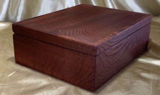 PLKB 251013-L6992 - Premium Large Handcrafted Keepsake Box - Australian Woody Pear SOLD
