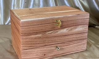 PJBDT 2601161-L7568 - Premium Quality Timber Jewellery Box with Drawer and Tray  SOLD