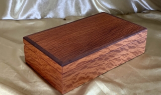 PMKB 2603K9-L8017 - Premium Medium Sized Handcrafted Australian Sheoak Keepsake Box SOLD