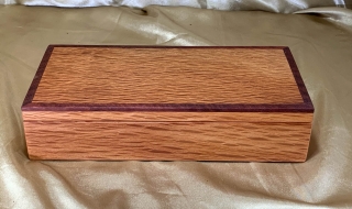 PMTDB 2605TP5-L9167 - Premium Medium Australian Sheoak Treasure / Desk Box
