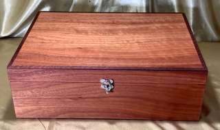 A3DB 2607A4-L9875 - Limited Edition Wooden A4 Document Box Handcrafted from Australian Jarrah