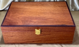 A4DB 2607A6-L9895 - Limited Edition Australian Sheoak Wooden A4 Document Box