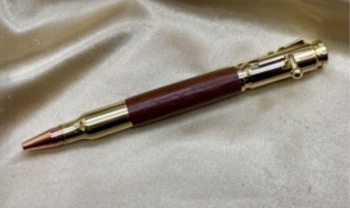 Hand crafted "30 Calibre Bullet Pens"