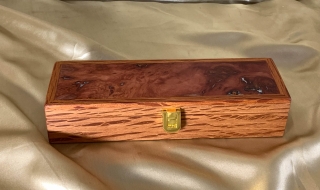 PB 2608PB4-L0833 - Premium Hand Made Pen Box - Australian Sheoak and Jarrah