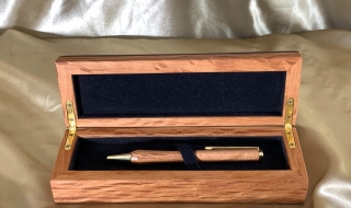 PBS 2608PB13-L0858 - Premium Wooden Pen and Box Set Handcrafted from Australian Sheoak